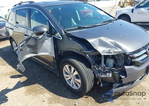 2015 Honda Odyssey Ex-L из США, поврежденный, VIN 5FNRL5H69FB030905